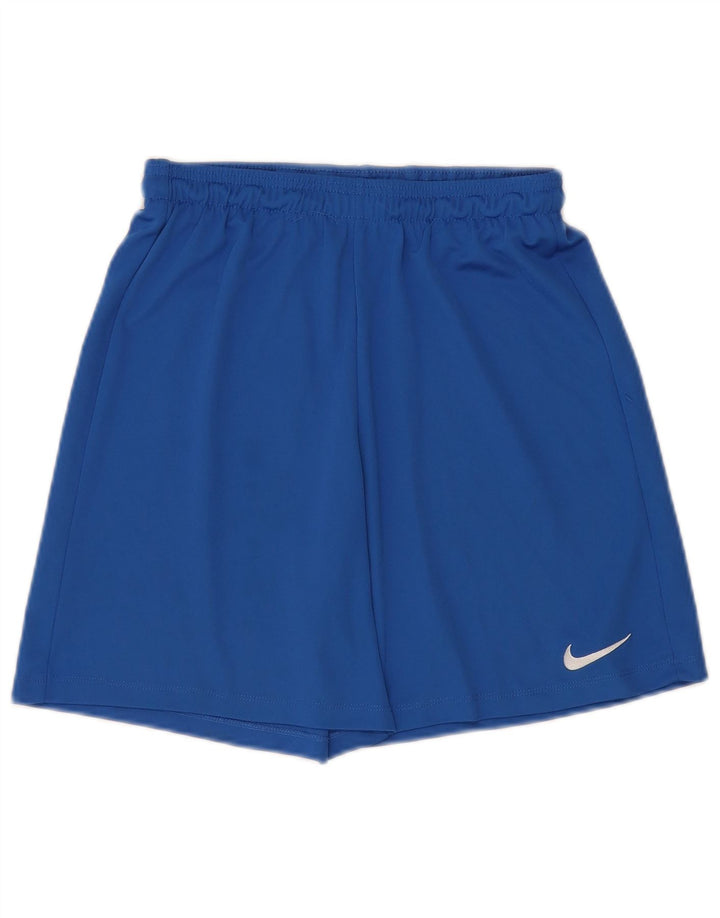 Short de sport Nike Dri Fit pour garçon 13-14 ans XL Bleu Polyester