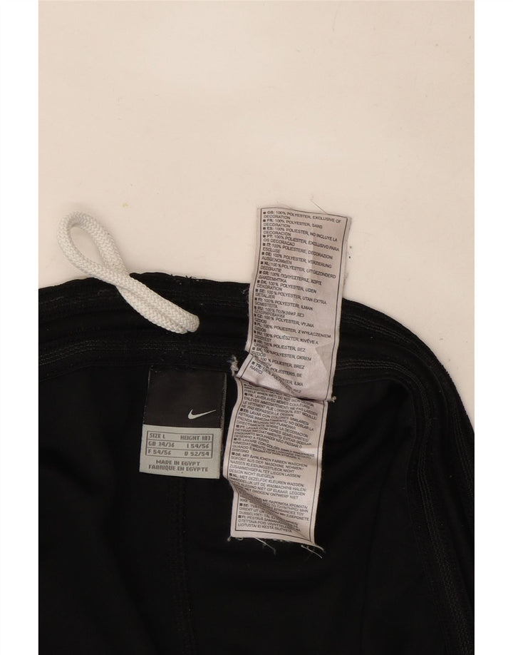 Short de sport Nike pour hommes, grand, noir, polyester