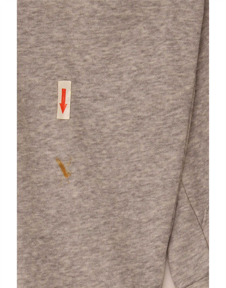 Adidas Pull à capuche zippé 3D Arc pour homme en coton gris moyen
