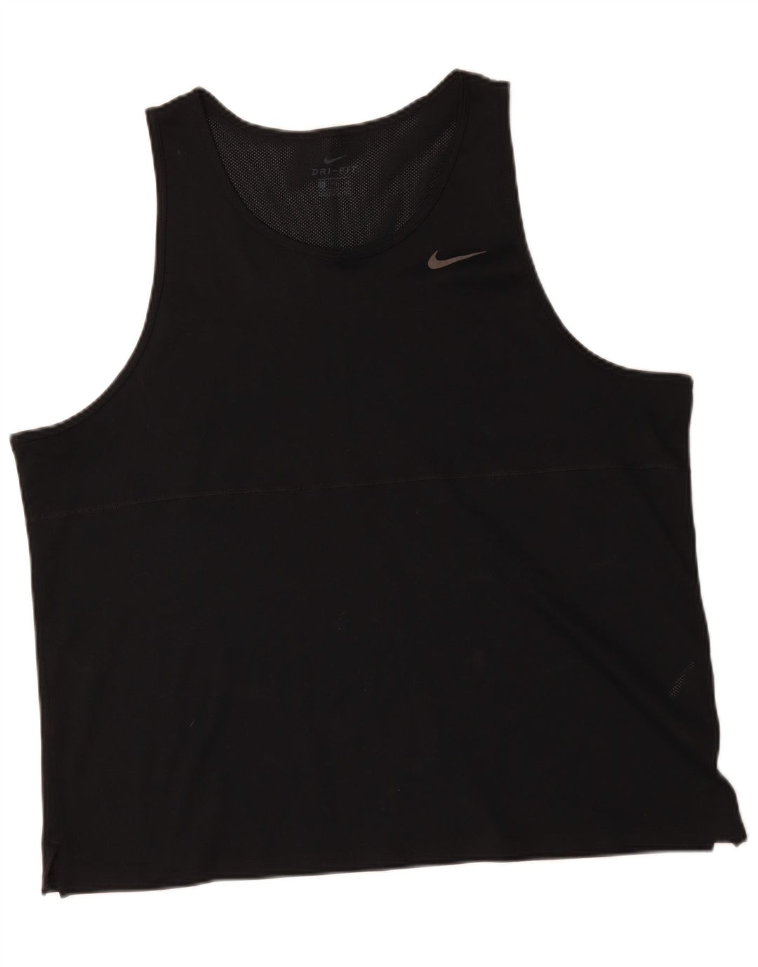 Nike Hommes Dri Fit Débardeur 2XL Noir Polyester