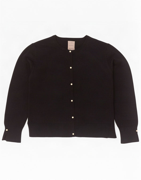 Pull Cardigan Fille Zara 9-10 Ans Noir