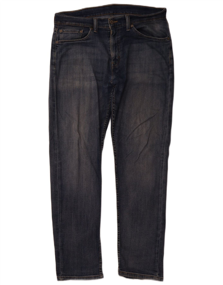 LEVI'S Mens 508 Regular Tapered Jeans W32 L30 Blue Cotton
