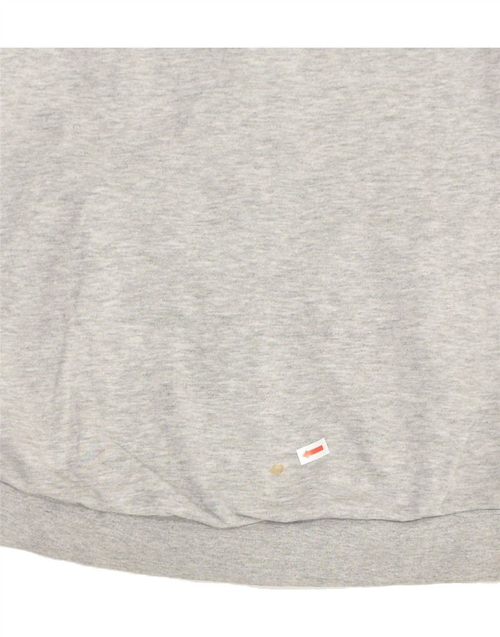 ARENA Boys Zip Hoodie Sweater 9-10 Years Grey Colourblock Cotton | Vintage Arena | Thrift | Second-Hand Arena | Used Clothing | Messina Hembry 