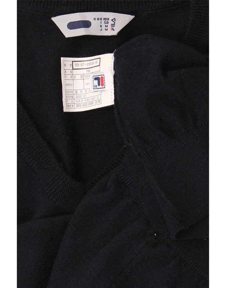 FILA Débardeur Homme IT 50 Bleu Marine Moyen
