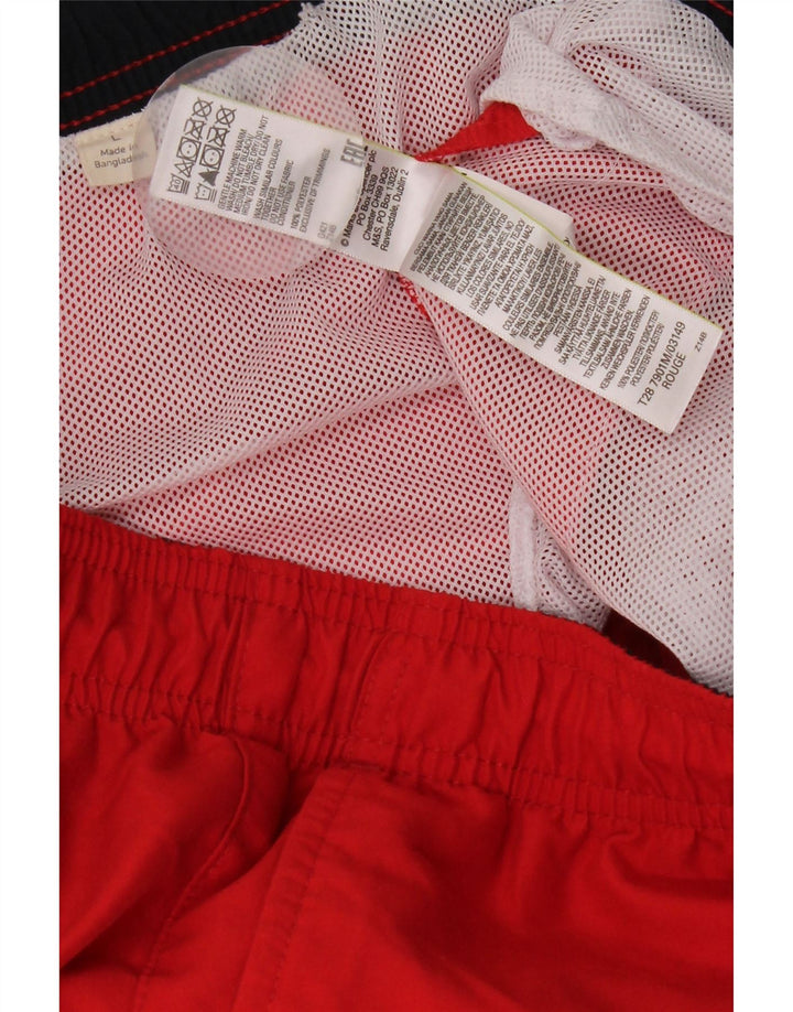 Marks & Spencer Short de bain homme grand rouge polyester