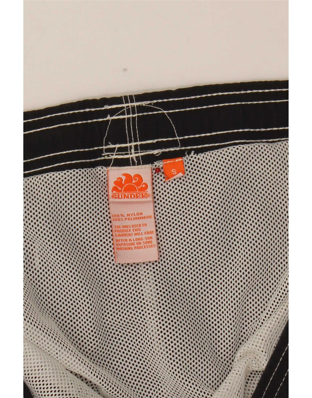 Sundek Short de bain homme petit nylon gris