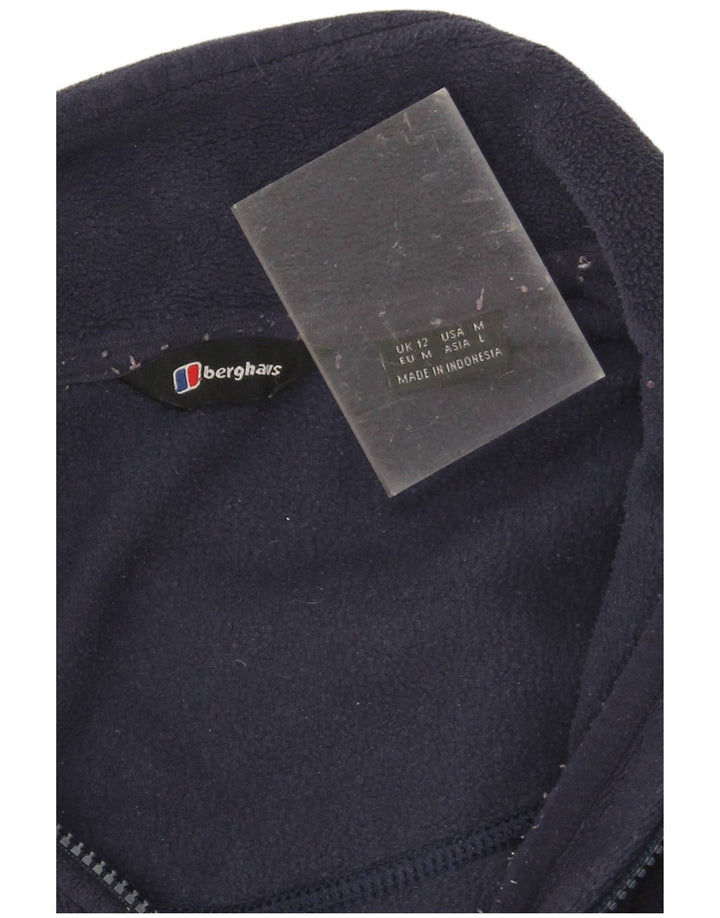 Berghaus Veste Polaire Femme UK 12 Medium Bleu Marine Polyester