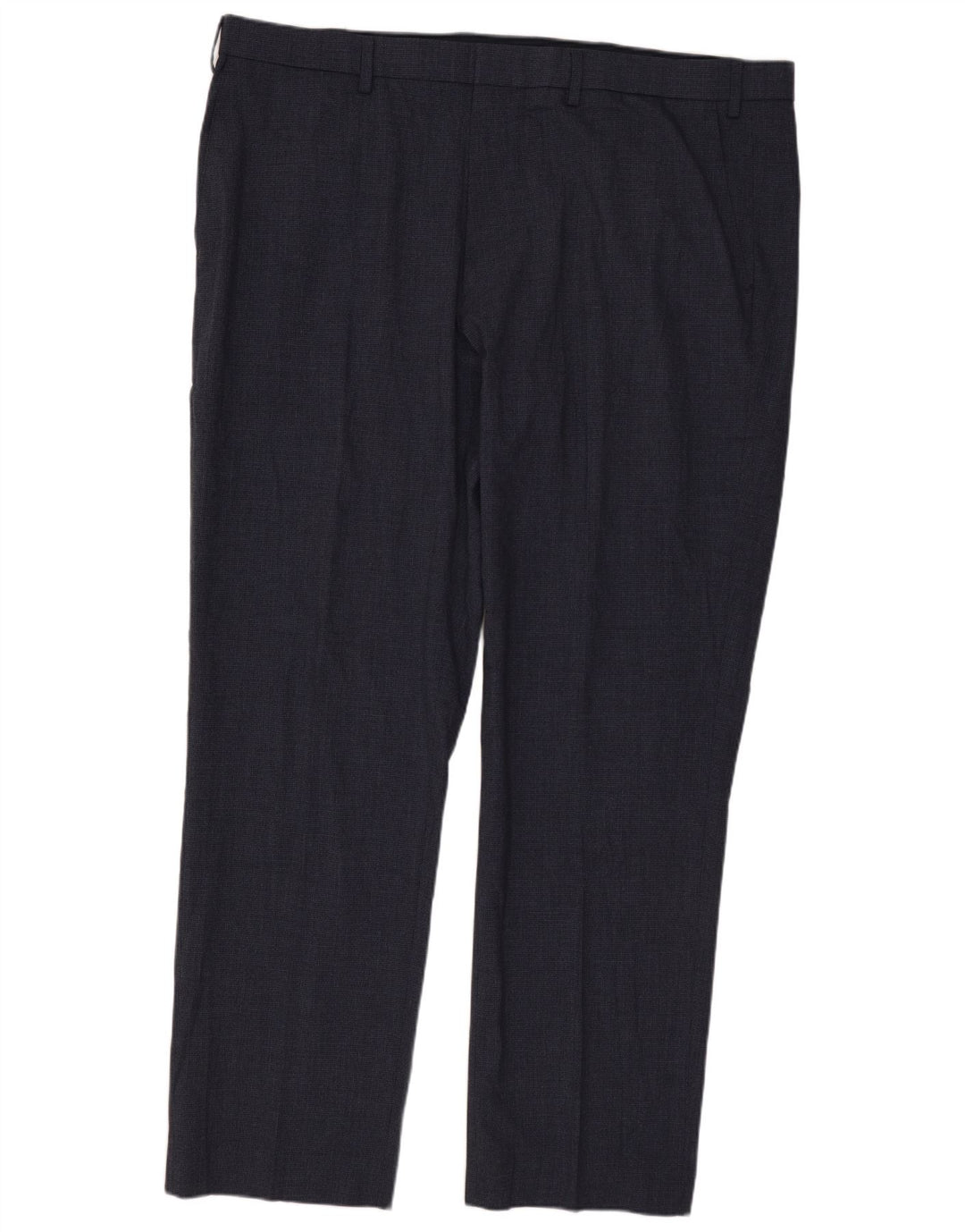 MARKS & SPENCER Pantalon Chino Coupe Regular Homme W42 L31 Bleu Marine
