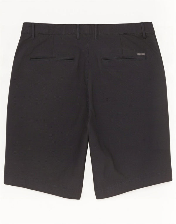 Hugo Boss Short chino pour homme IT 46 Small W30 Bleu marine en coton à pois