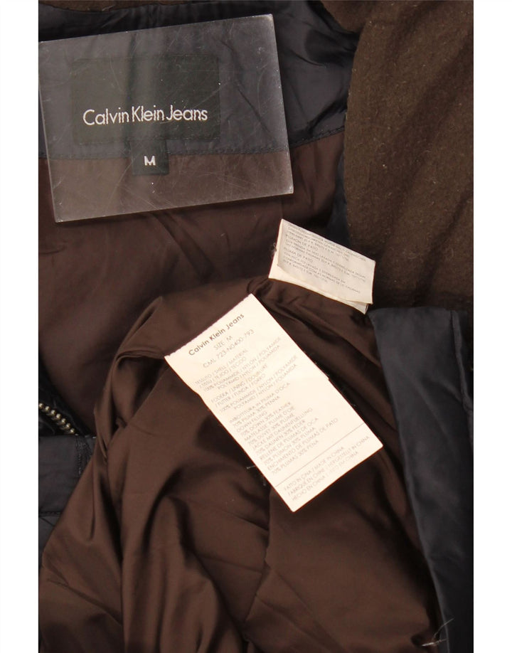 CALVIN KLEIN JEANS Gilet rembourré pour homme UK 38 Bleu marine moyen Polyamide