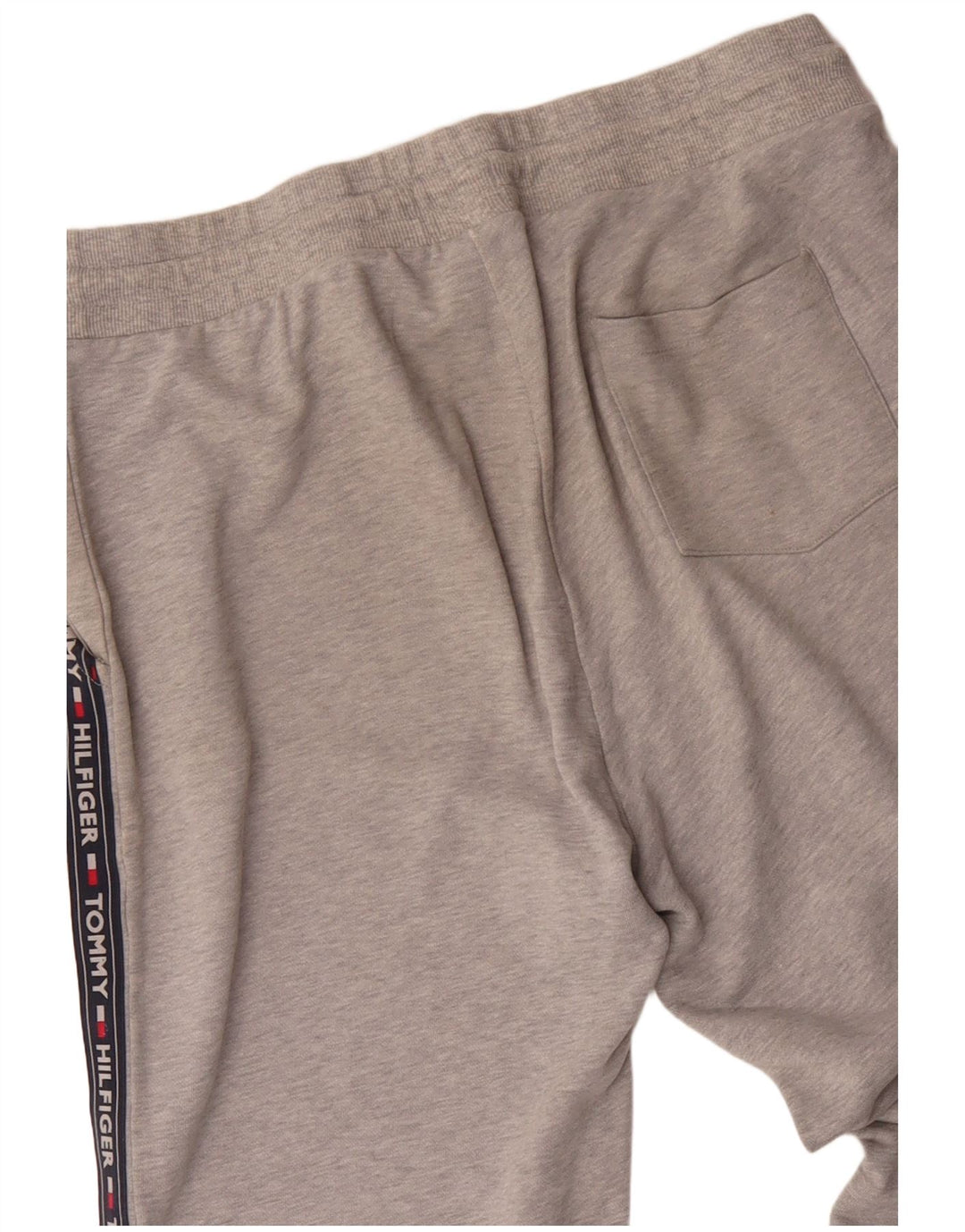 Tommy Hilfiger Pantalon de survêtement graphique pour homme XL Gris moucheté