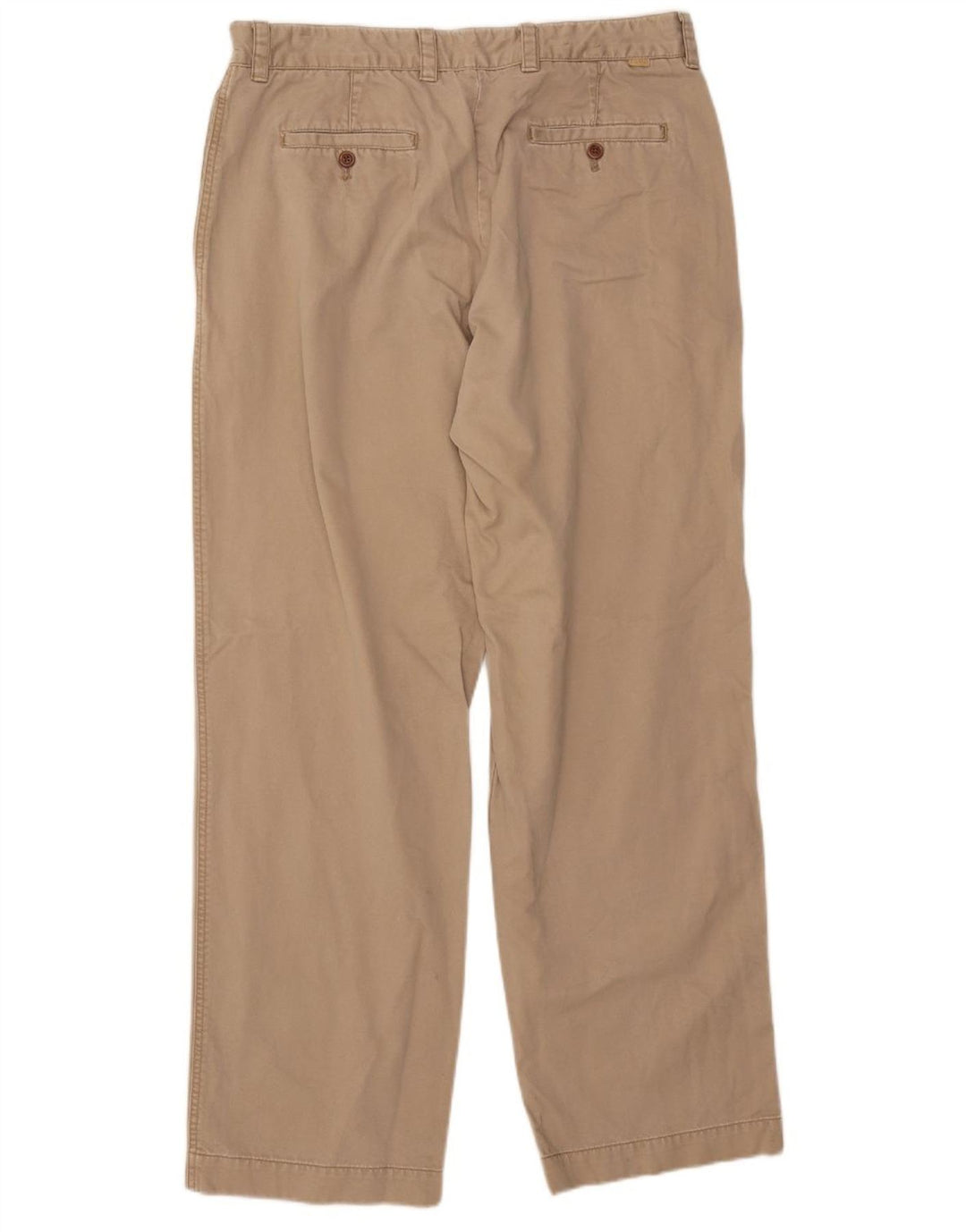 IZOD Pantalon Chino Droit Homme W36 L34 Coton Beige