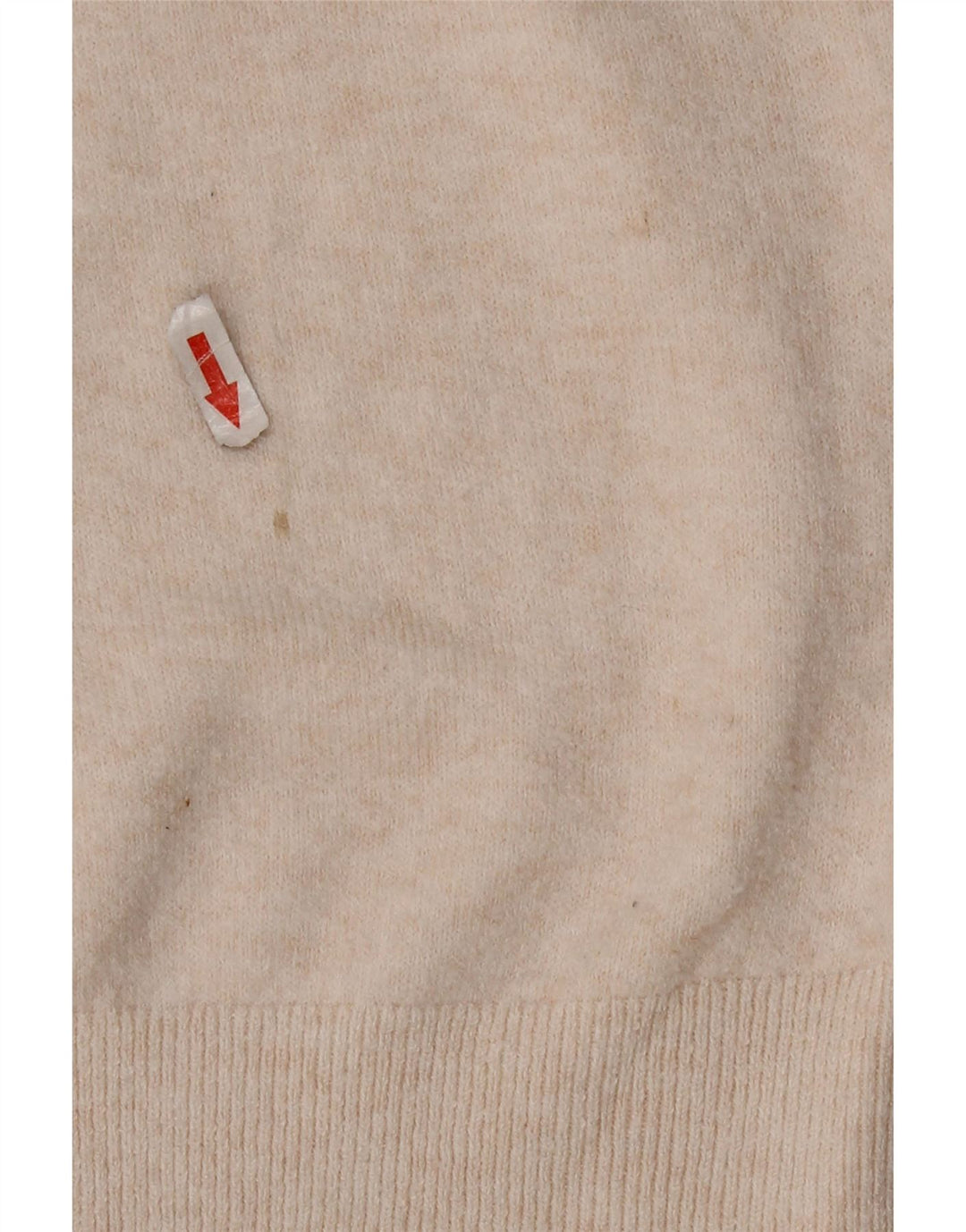 Marks & Spencer Pull à col polo pour femme UK 14 Medium Off White