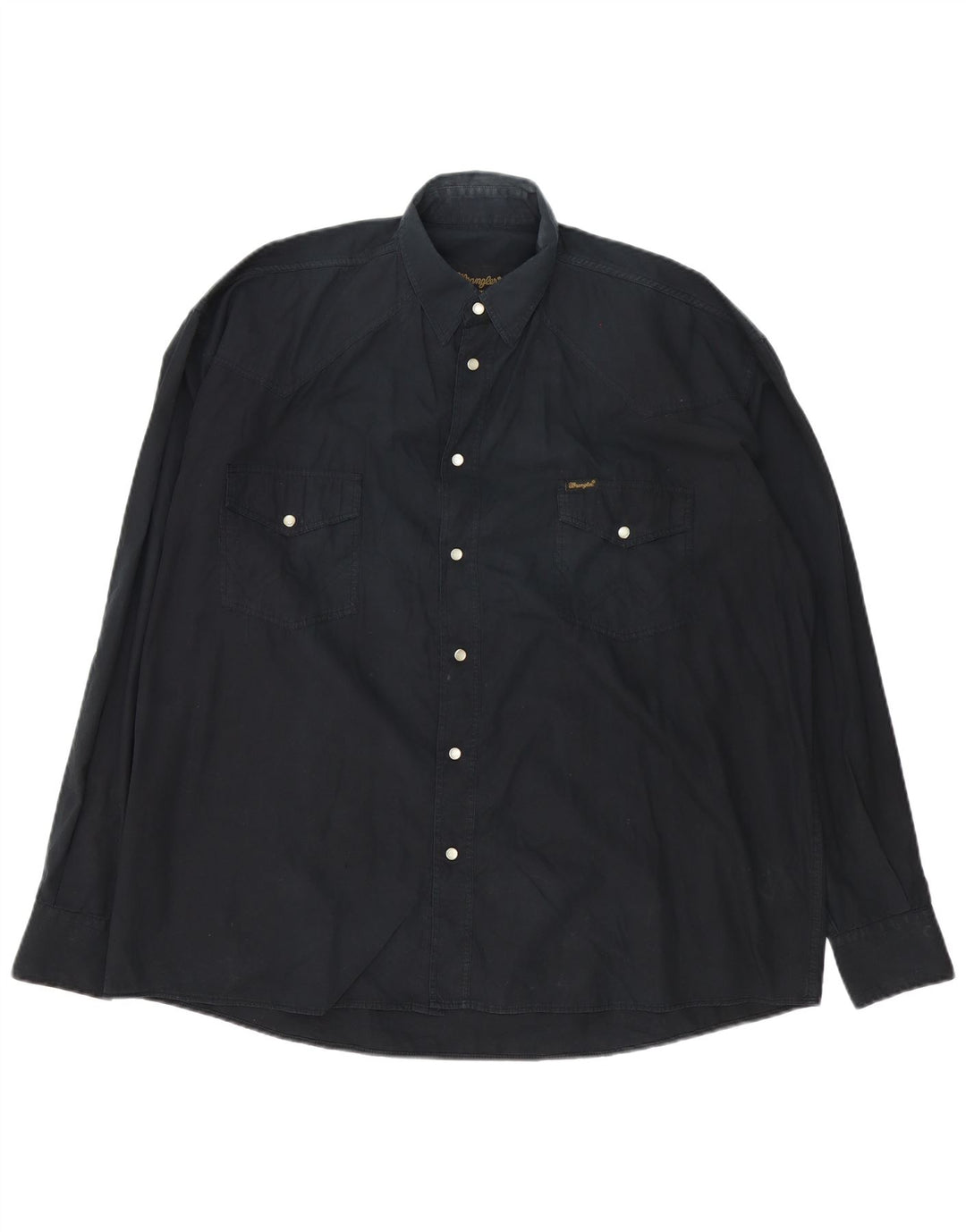 Wrangler Chemise ample pour homme Taille L Noir