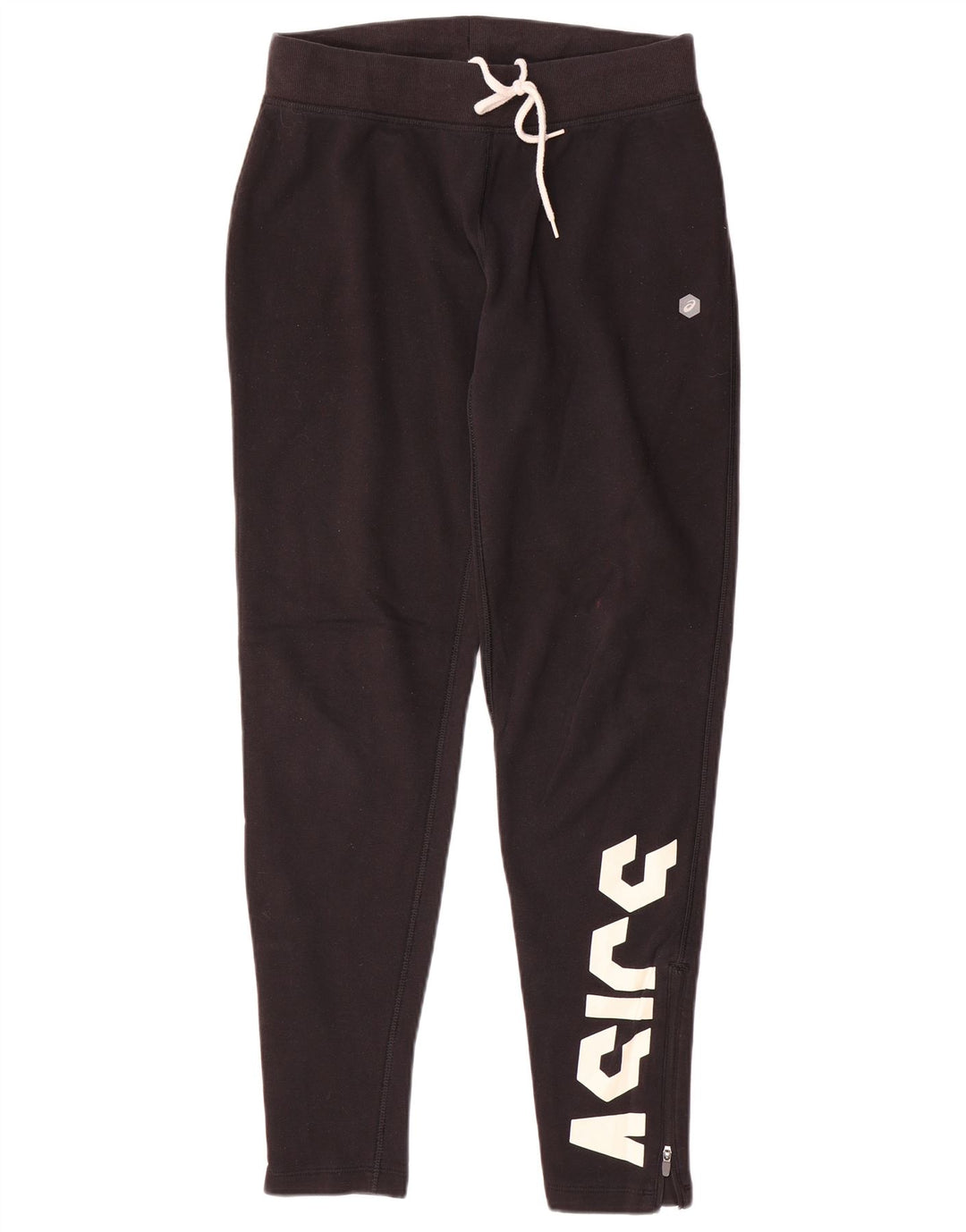 Asics Pantalon de survêtement graphique pour femme UK 14 Medium Noir