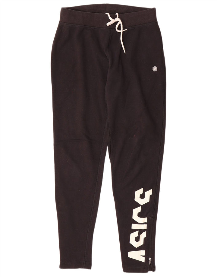 Asics Pantalon de survêtement graphique pour femme UK 14 Medium Noir