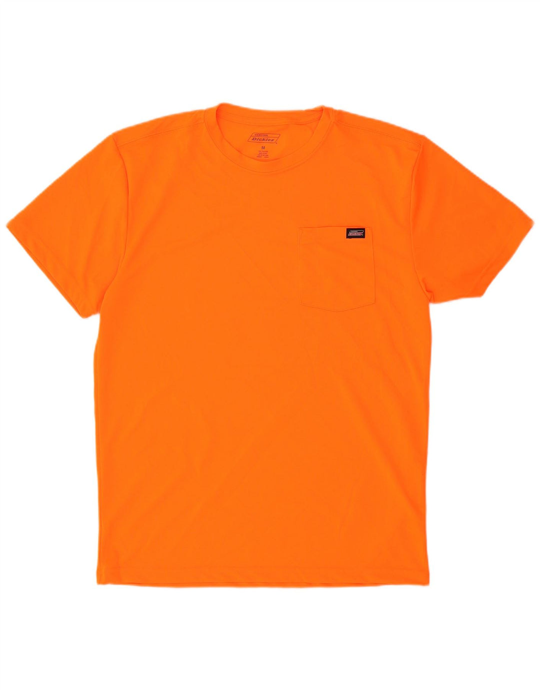 DICKIES T-Shirt Homme Orange Moyen Polyester