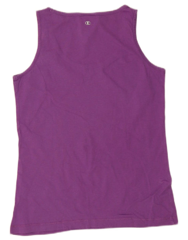 Champion Débardeur graphique Heritage Fit pour femme UK 12 Violet moyen