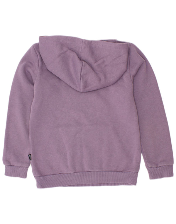 Puma Pull à capuche graphique fille 5-6 ans Violet Coton