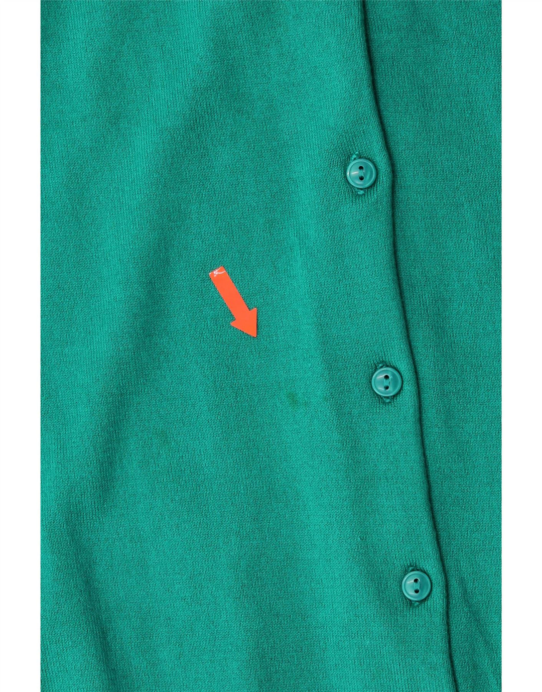 L.L.BEAN Pull Cardigan Femme UK 18 XL Coton Turquoise