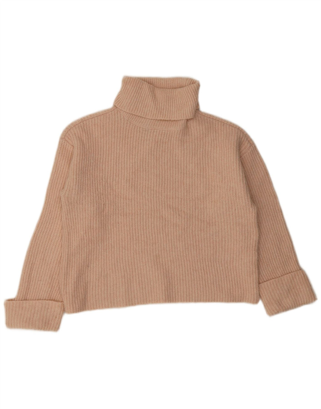 Marks & Spencer Pull col roulé pour femme UK 14 Orange moyen