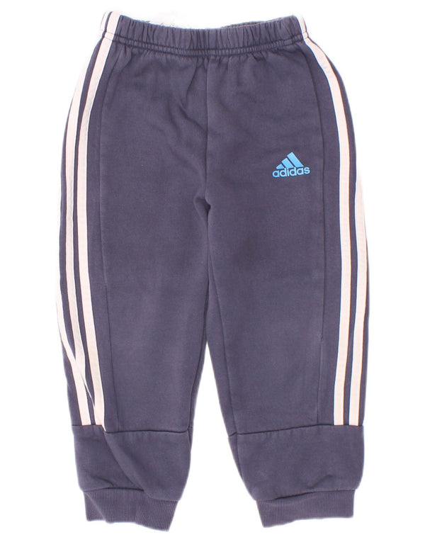 Pantalon de survêtement Adidas Garçon Joggers 2-3 ans Bleu Marine Coton
