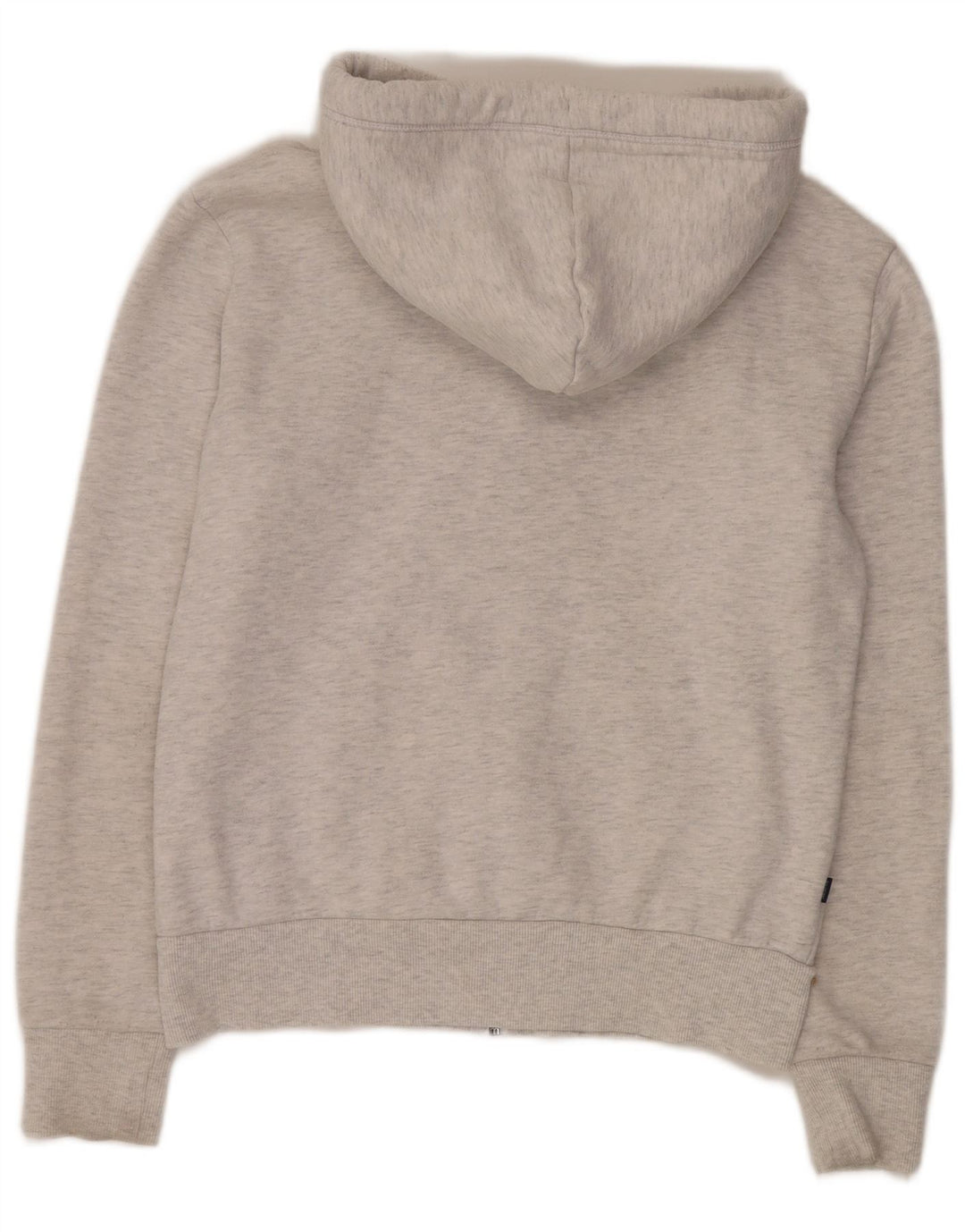 Superdry Sweat à Capuche Zippé Homme Gris Moyen Coton