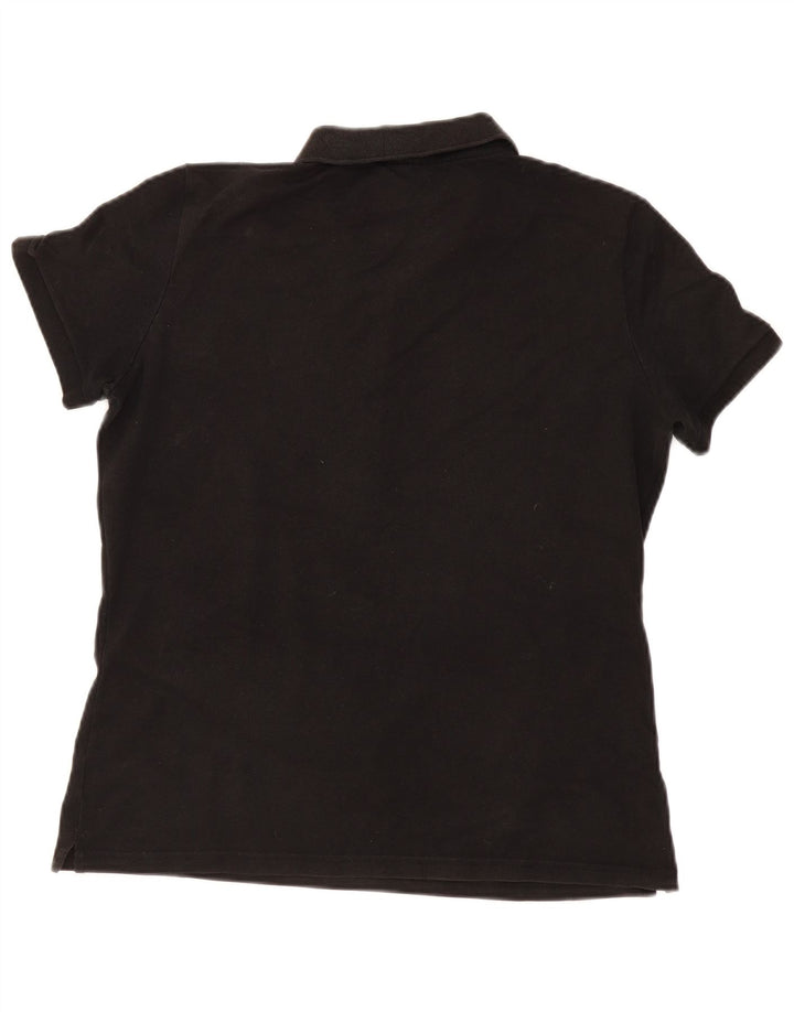 Lacoste Polo Femme Taille 48 XL Coton Noir