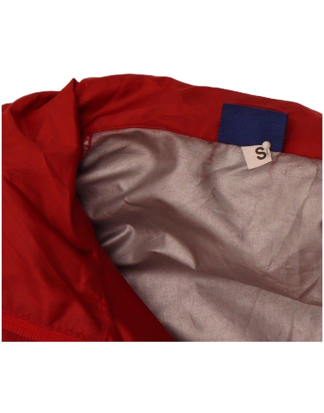 ASICS Veste de pluie pour homme UK 36 Small Rouge Polyester