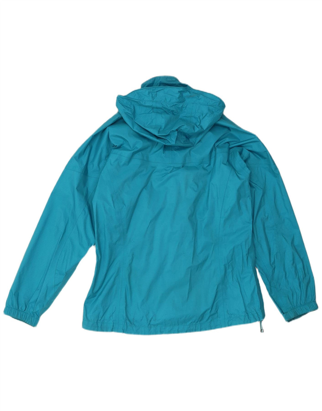 Marmot Veste de pluie à capuche pour femme UK 16 Large Bleu Nylon