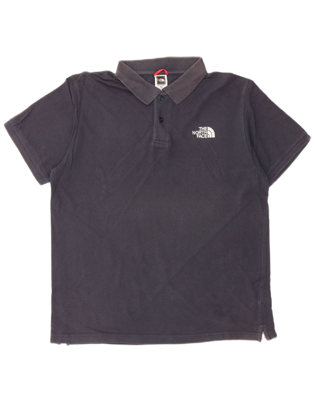 THE NORTH FACE Polo Homme Bleu Marine Moyen Coton