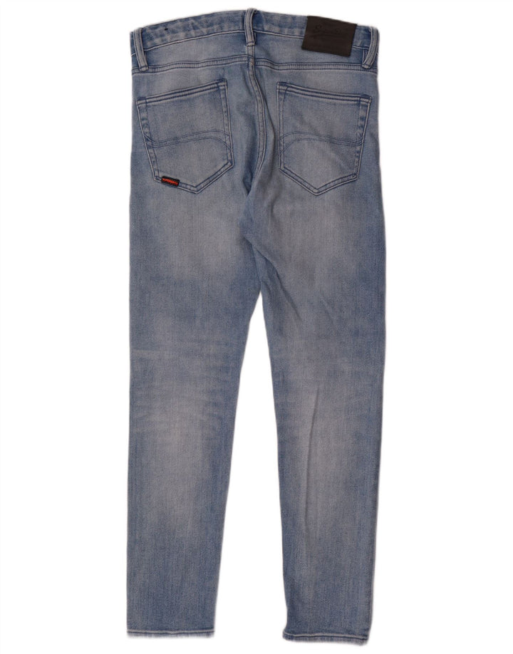 Superdry Jean Slim W30 L30 Bleu Coton Homme
