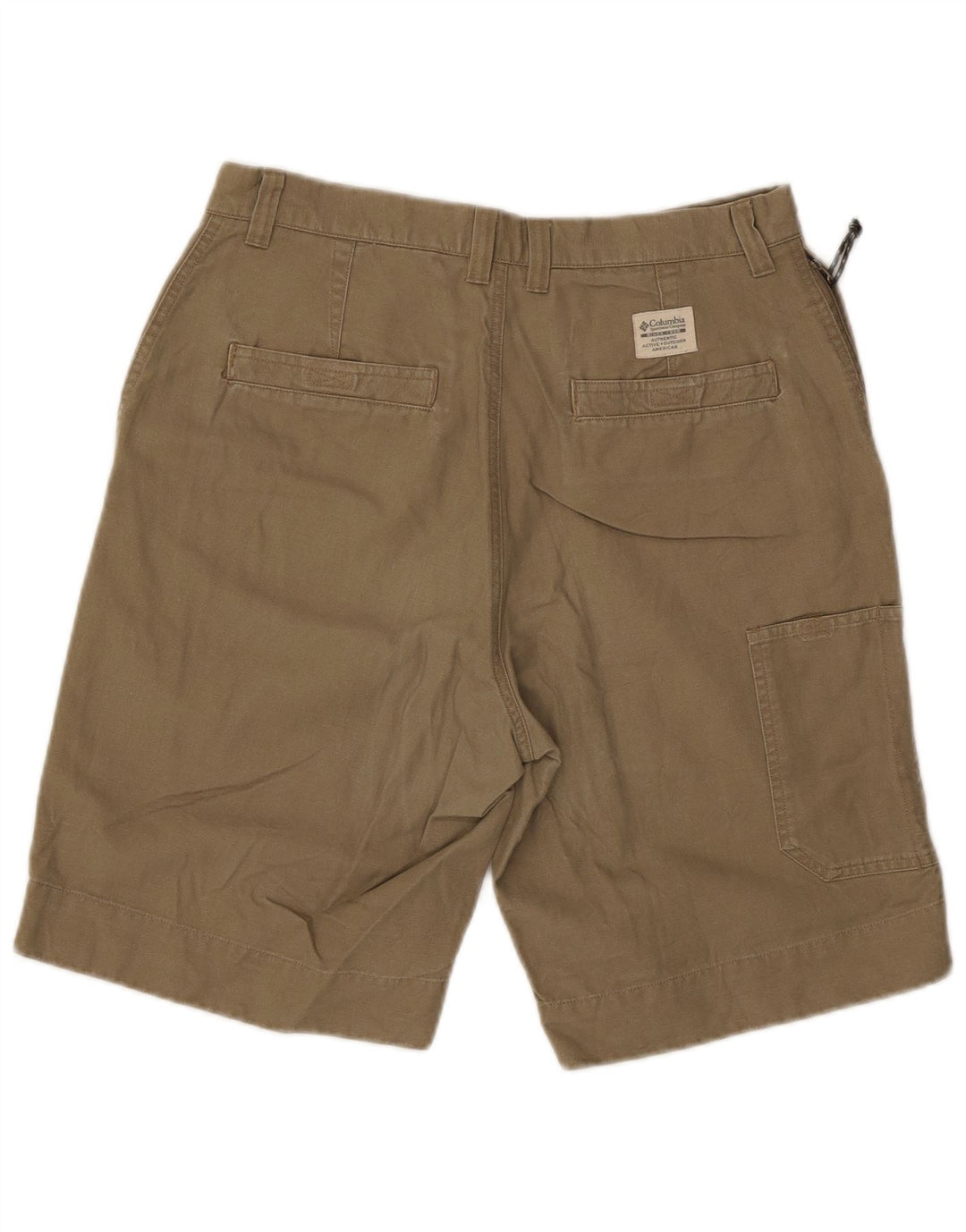 Columbia Short Cargo W32 Homme Kaki Moyen Coton