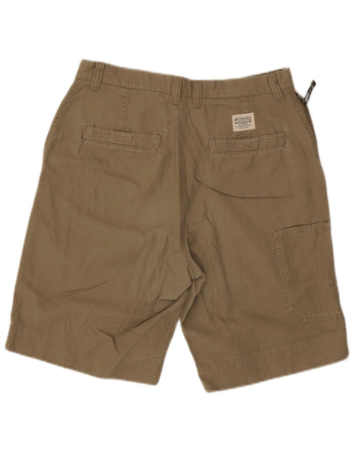 Columbia Short Cargo W32 Homme Kaki Moyen Coton