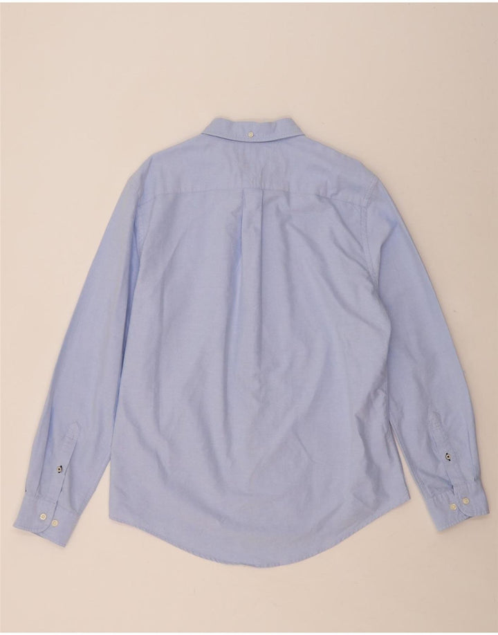 TOMMY HILFIGER Mens Custom Fit Shirt Large Blue Cotton Vintage Tommy Hilfiger and Second-Hand Tommy Hilfiger from Messina Hembry 