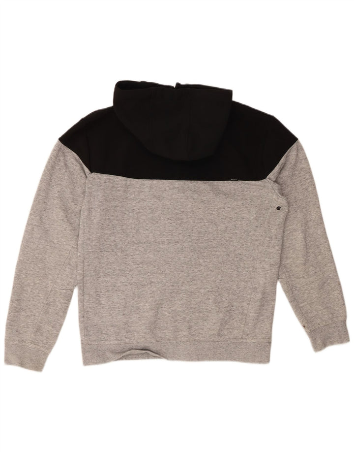 RIP CURL Pull à Capuche Zippé Homme Gris Moyen Colourblock