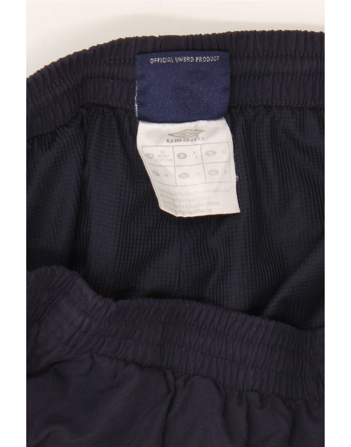 Umbro Pantalon de Survêtement Joggers XL Bleu Marine Colorblock Polyester Homme