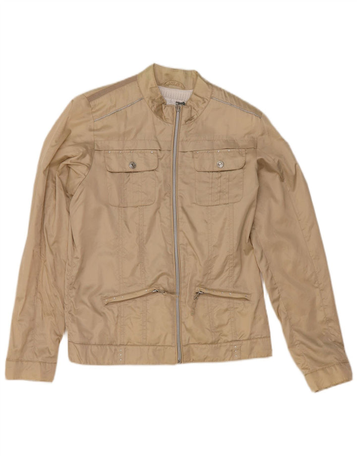 Geox Veste Bomber Respira Fille 13-14 Ans Beige Polyamide