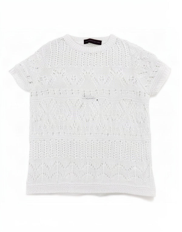 Marks & Spencer Pull à manches courtes et col bateau pour femme UK 10 Small Of