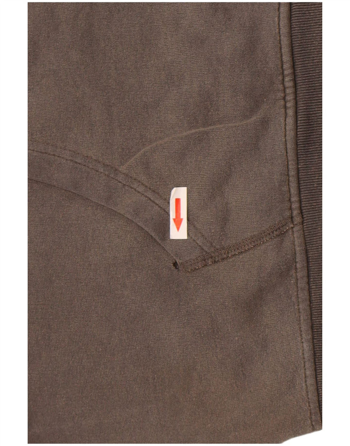 Converse Pull à capuche graphique pour homme en coton gris Taille L