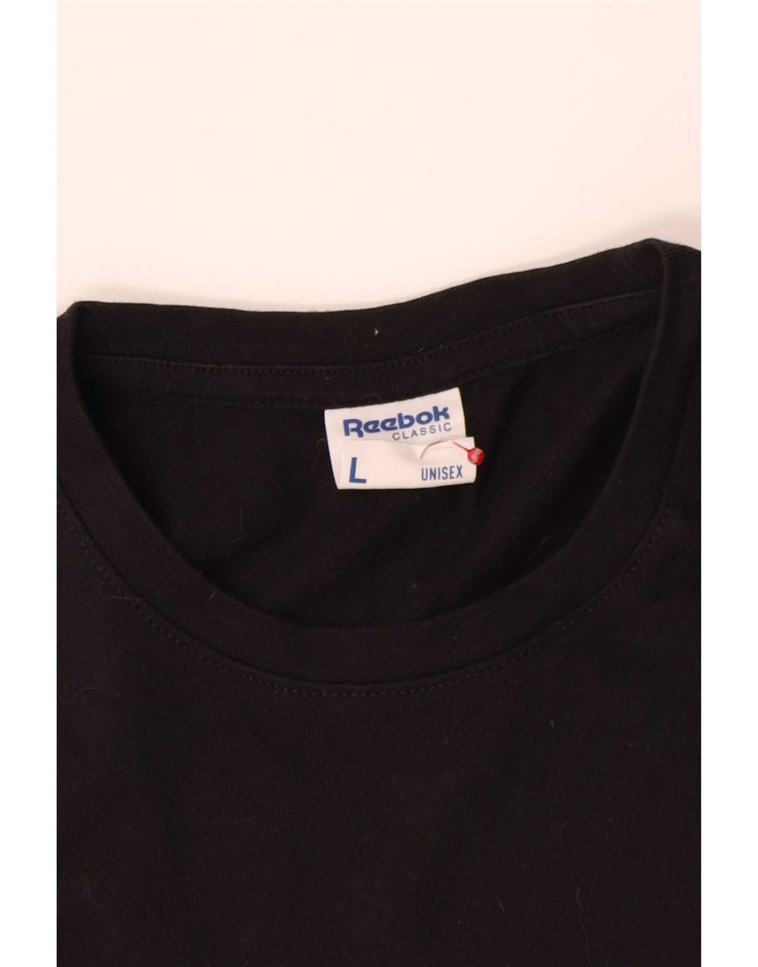 Reebok T-Shirt Graphique Homme Grand Noir Coton