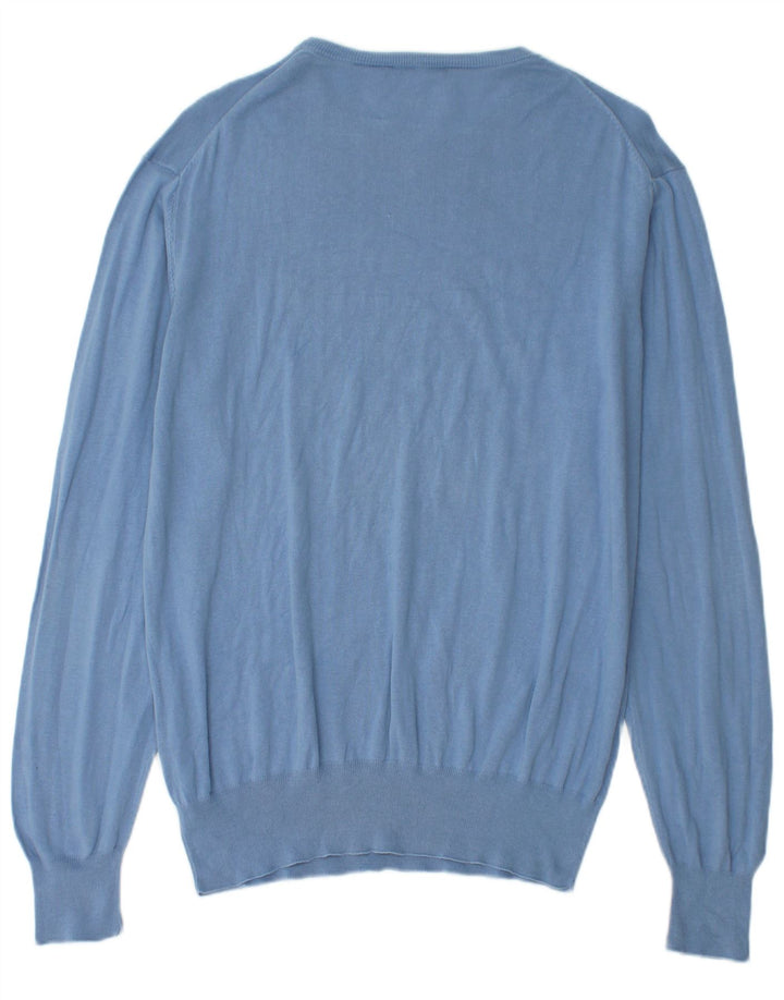 TRUSSARDI Pull Col Rond Homme IT 52 Grand Bleu Coton