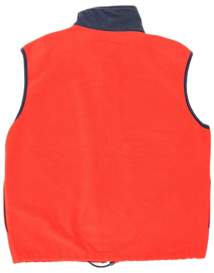 Aesse Veste de survêtement sans manches pour homme XL Rouge