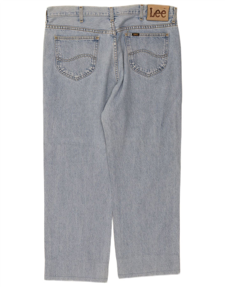 Lee Jean Droit Chicago Homme W38 L27 Bleu Coton