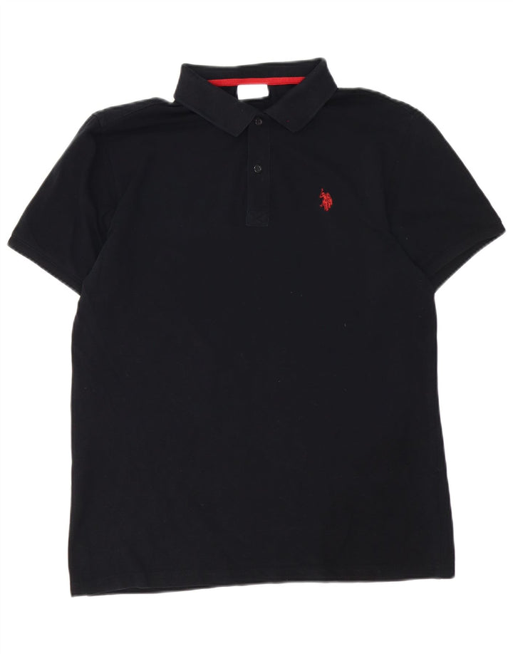 U.S. Polo Assn. Chemise Homme Large Coton Noir