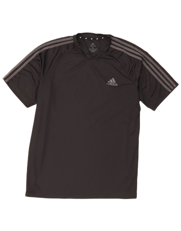 Adidas Hommes Aeroready T-Shirt Top XL Noir Polyester