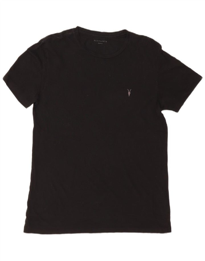 ALL SAINTS T-Shirt Homme Haut Noir Moyen Coton