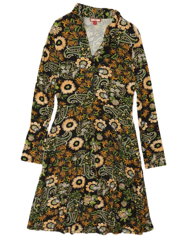 Joe Browns Robe trapèze à manches longues pour femme UK 10 Small Multicolore