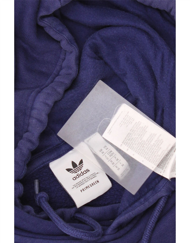 Adidas Pull à capuche pour homme en coton bleu marine moyen