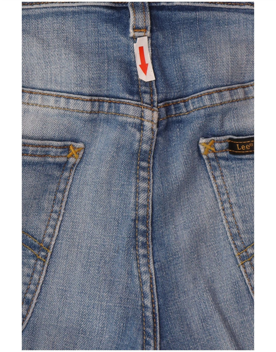 Lee Femme Daren Jean Droit W28 L32 Bleu Coton